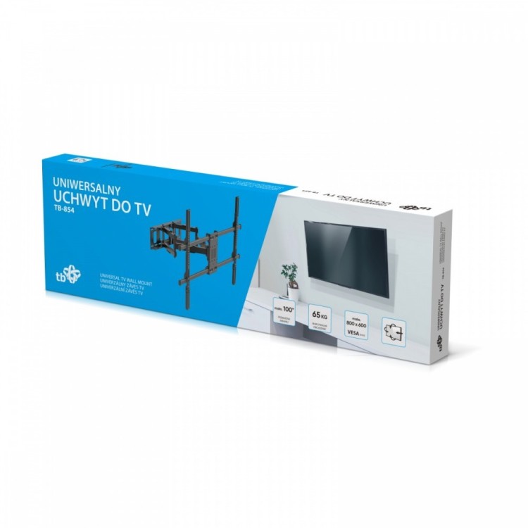 TB Uchwyt TV TB-854 do telewizora do 100 cali 65kg max VESA 800x600