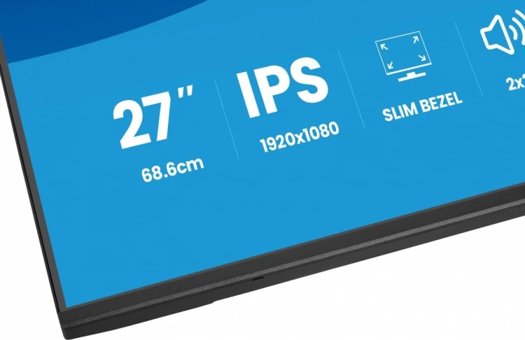 IIYAMA Monitor  ProLite 27 cali X2797HSU-B1  IPS,FHD,HDMI,DP,120Hz,350CD,2xUSBv3.2,  2xUSB-C, GW 5lat