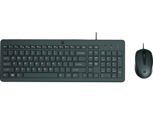 HyperX Zestaw klawiatura i mysz Classic 150 przewodowy czarny 240J7AA#ABB