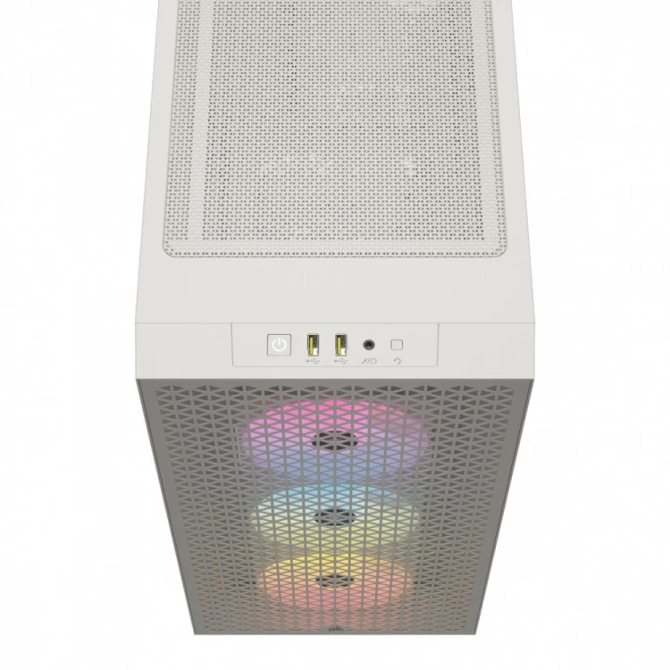 Corsair Obudowa 3000D Airflow RGB TG Mid-Tower Biała