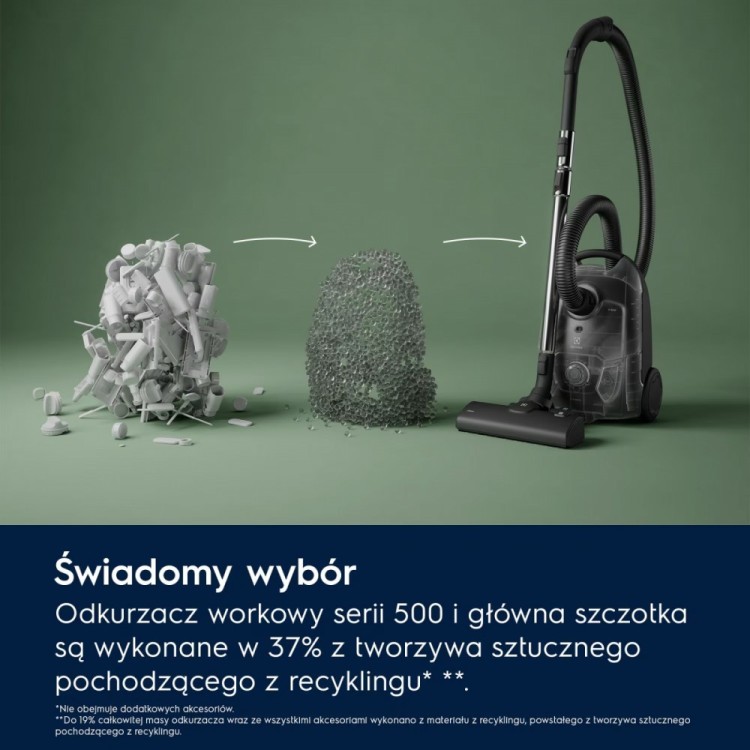 Electrolux Odkurzacz workowy linia 500 EB51C2GG