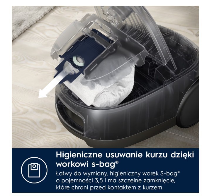 Electrolux Odkurzacz workowy linia 600      EB61C2DBP