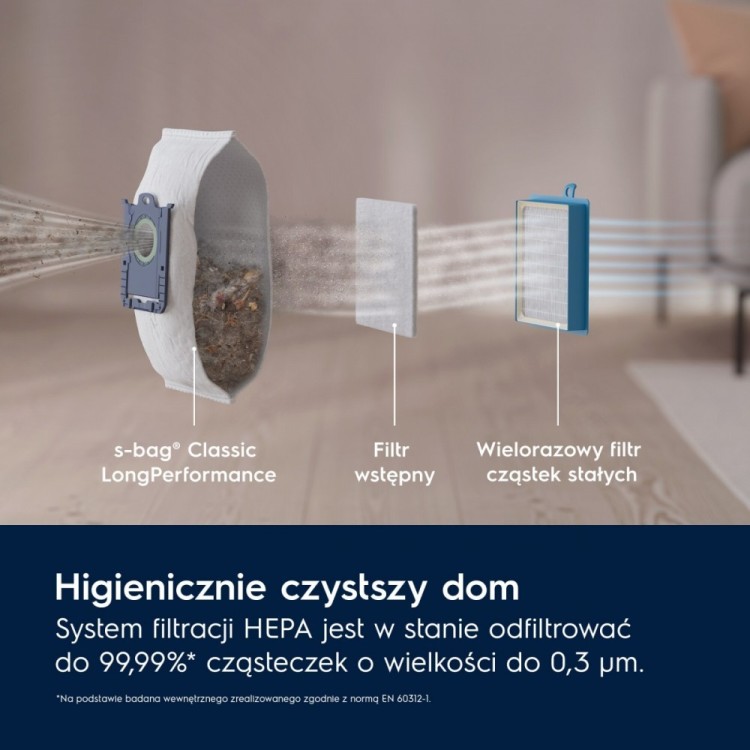 Electrolux Odkurzacz workowy linia 600 EB61C4DB