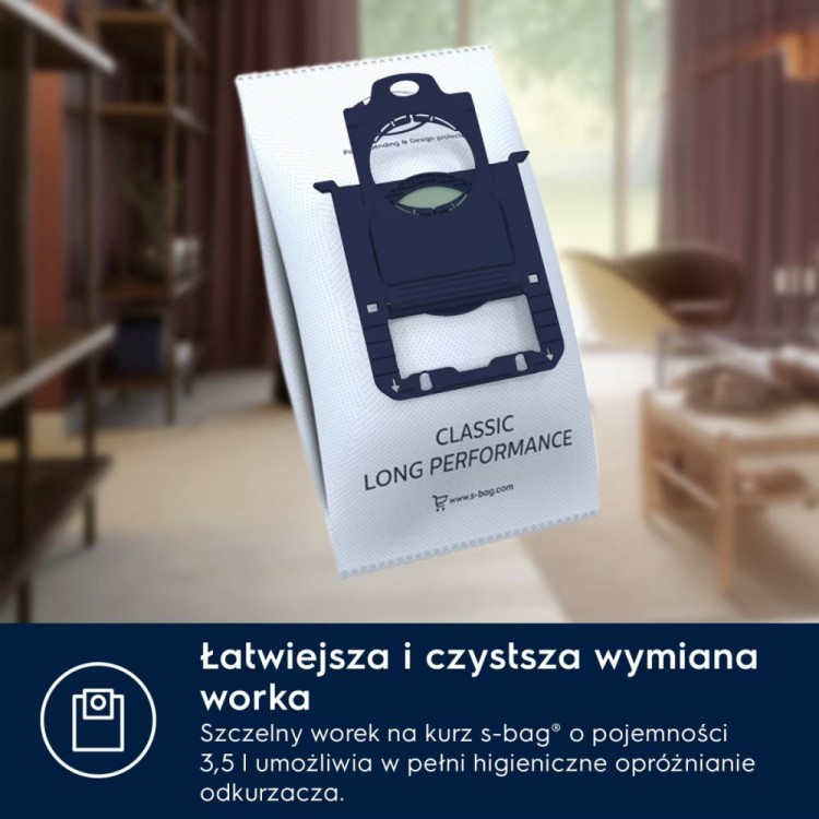 Electrolux Odkurzacz workowy Pure D8 PD82-4MG SILENCE