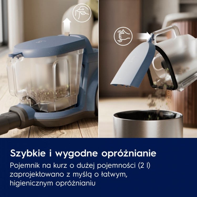 Electrolux Odkurzacz bezworkowy linia 500 EL51C1LDB
