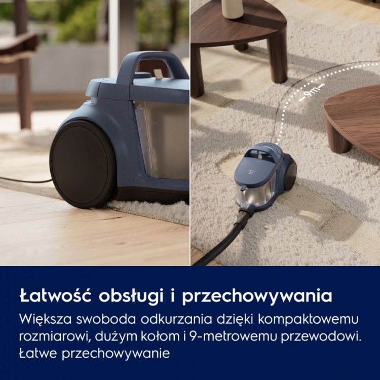 Electrolux Odkurzacz bezworkowy linia 500 EL51C1LDB