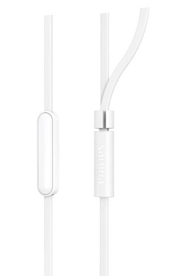 Philips Słuchawki TAE1105WT Białe TAE1105WT/00