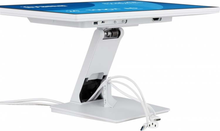IIYAMA Monitor 24 cale T2452MSC-W1AG FHD,10PKT, POJ, IPS, HDMI, DP, 400cd, biały