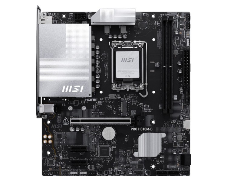 MSI Płyta główna PRO H810M-B S1851 2DDR5 mATX