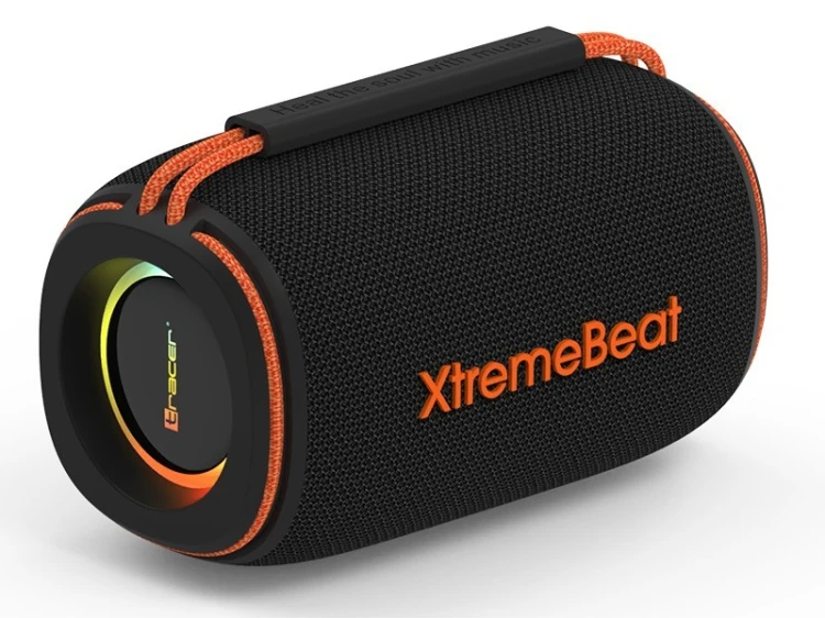 Tracer Głośnik Xtreme Beat Lite TWS BT RGB Czarny