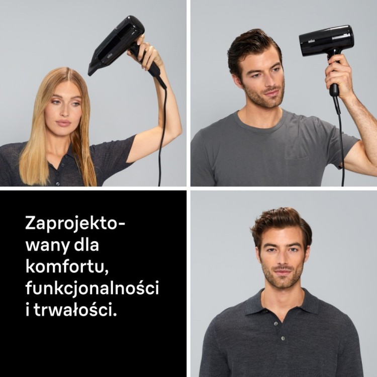 Braun Suszarka do włosów z dyfuzorem 2000W HD200E