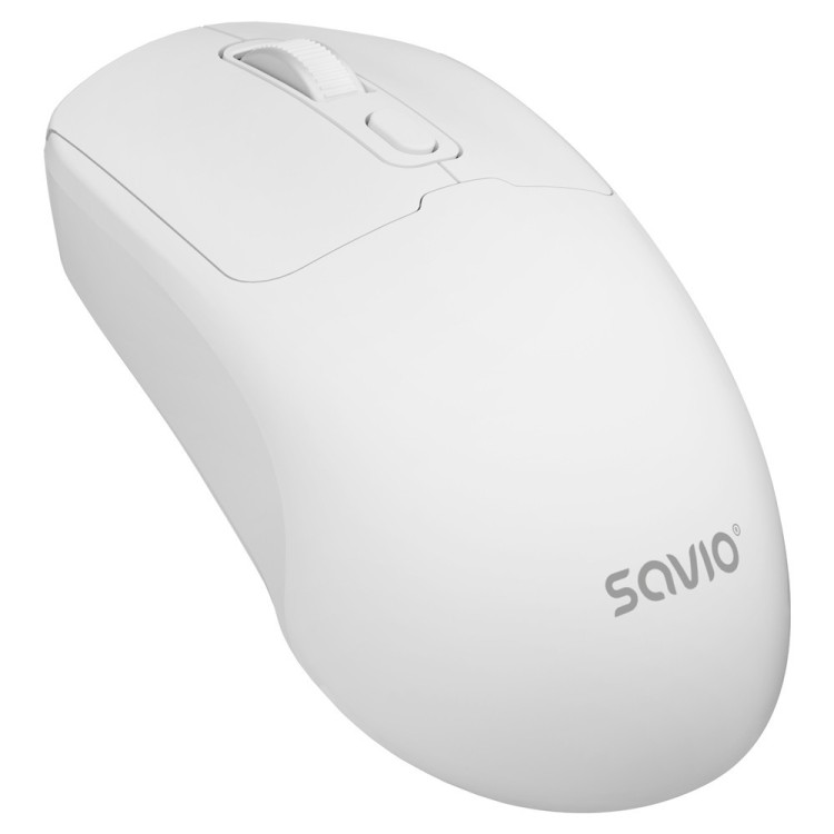 Savio Mysz bezprzewodowa MB-05 2.4 GHz Biała
