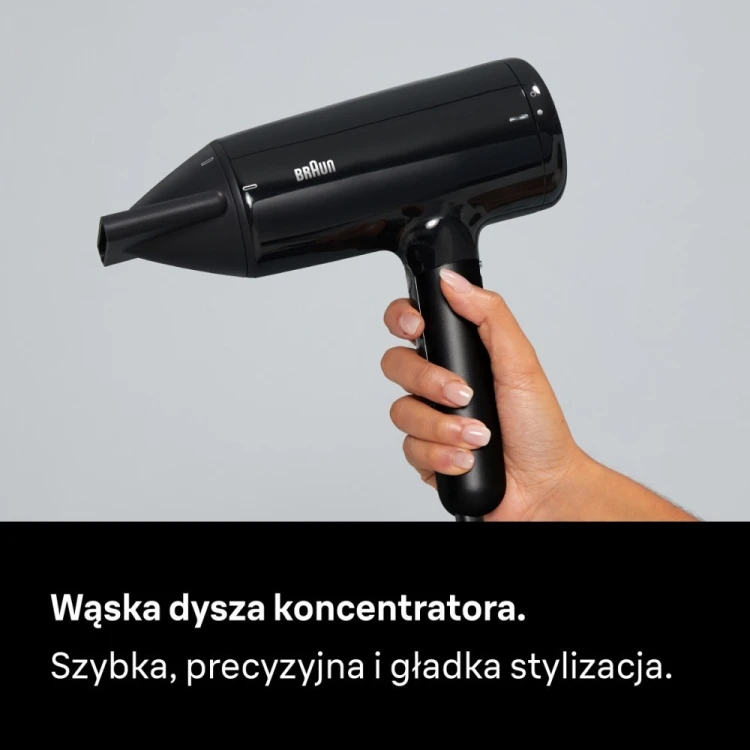 Braun Suszarka do włosów 2100W, wskaźniki LED HD410E
