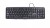 Gembird Klawiatura standardowa USB Cyrylica KB-U-103-RU czarna