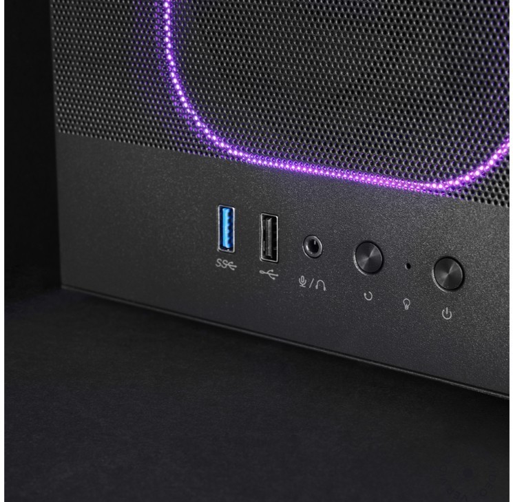 TACENS Obudowa MARS MC-NEBULA BLACK ATX 4xARGB fans