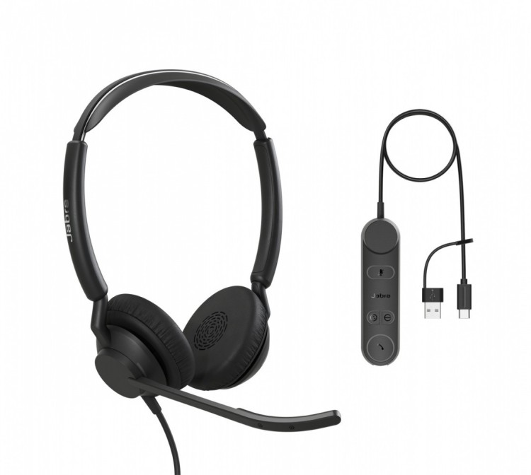 Jabra Słuchawki Engage 50 II Link USB-A amp C MS Stereo