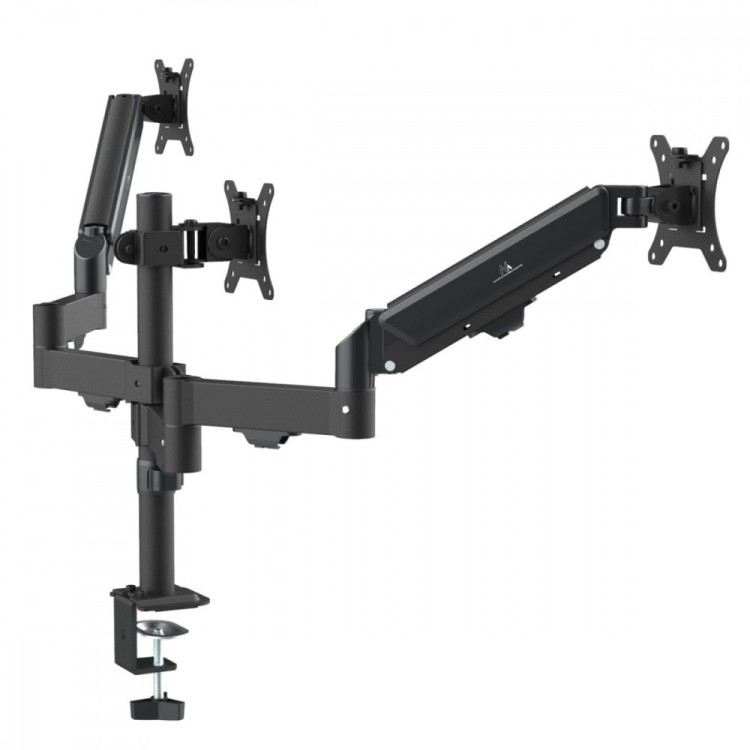 Maclean Uchwyt na 3 monitory 2-8 kg MC-137 17-27 cali