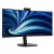 Philips Monitor 34 cale 34B2U3600CH Curved VA HDMIx2 DP HAS USB-C RJ45 KVM