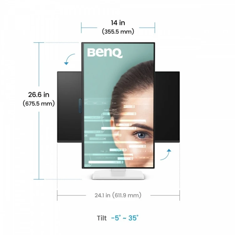 Benq Monitor 27 cali GW2790TC LED 5ms/144Hz/IPS/HDMI