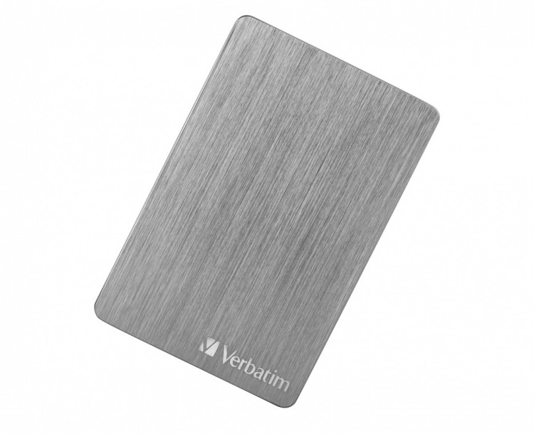 Verbatim Dysk zewnętrzny 1TB USB-C ALU Slim 53662