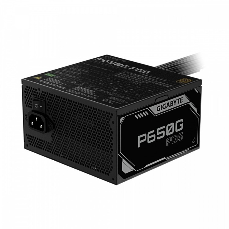Gigabyte Zasilacz P650G 650W PG5 120mm hydraulic fan ATX