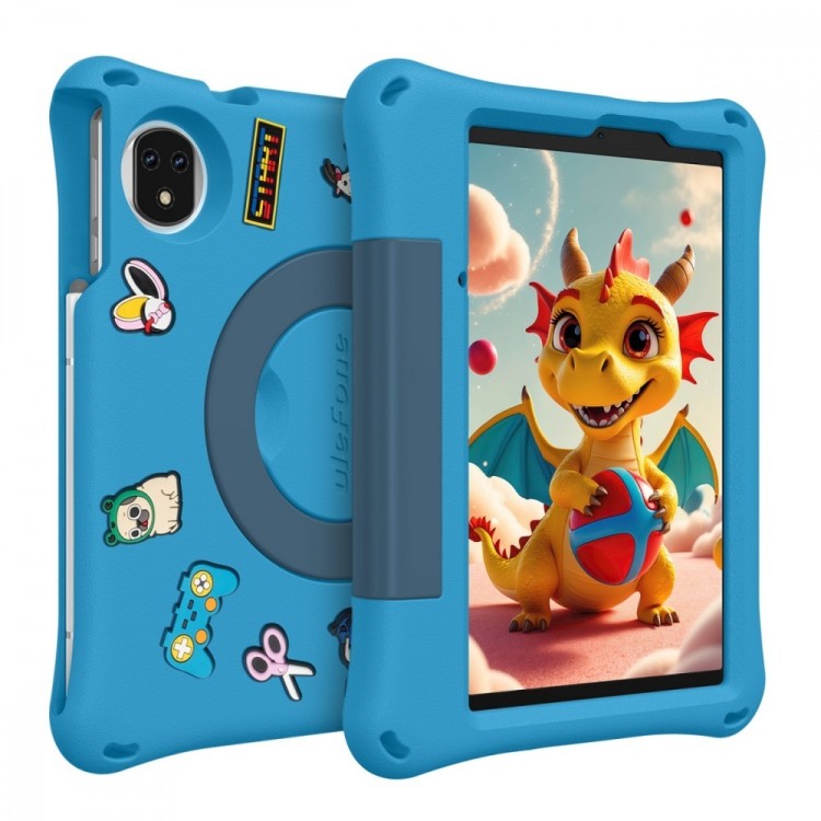 ULEFONE Tablet Tab A9 Pro Kids 4G 8" 4/128GB z etui dla dzieci Niebieski