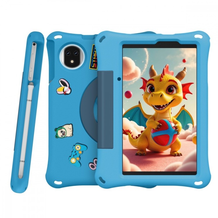 ULEFONE Tablet Tab A9 Pro Kids 4G 8" 4/128GB z etui dla dzieci Niebieski