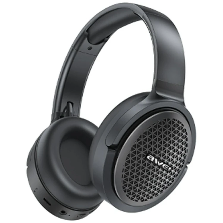 AWEI Słuchawki nauszne AT78 ANC ENC Bluetooth 6.0 czarne