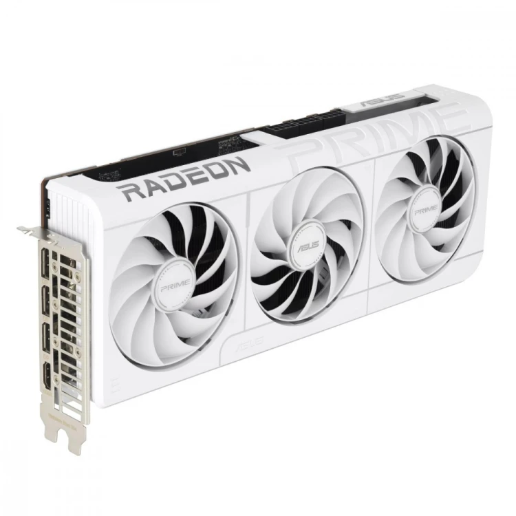 Asus Karta graficzna Radeon RX 9070 XT PRIME OC WHITE 16GB GDDR6 256bit 3DP/HDMI