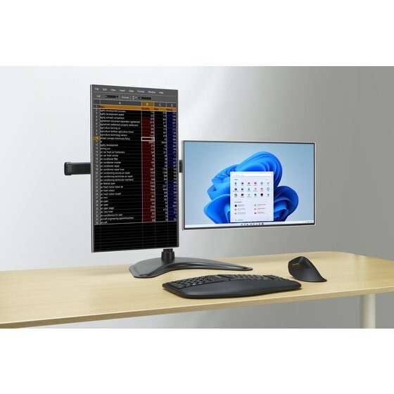 Kensington Uchwyt do monitora wolnostojące podwójne ramię SmartFit Ergo