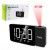 GreenBlue Radiobudzik cyfrowy LED GB172 radio FM, alarm, zegar 12/24, zasilanie USB 5V DC, CR2032