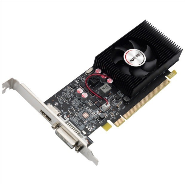 AFOX Karta graficzna - Geforce GT1030 4GB GDDR4 64Bit DVI HDMI LP Fan