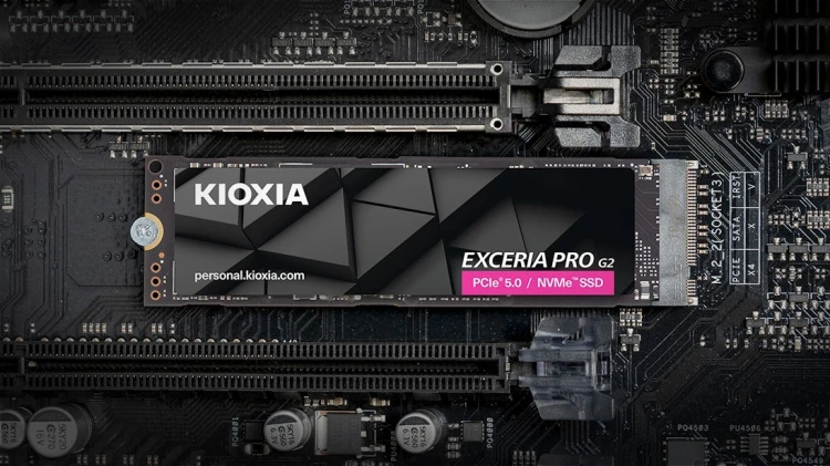 Kioxia Dysk SSD Exceria Pro G2 2TB NVMe5.0 2280 14900/13400 MB/s