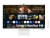 Samsung Monitor 32 cale Smart M8 M80F VA 3840x2160 UHD 16:9 1xHDMI 1xUSB-C 1xUSB-A 4ms 60Hz Smart TV płaski 3Y2d2 (LS32FM801UUXDU)