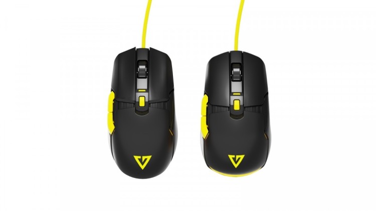 MODECOM Mysz optyczna przewodowa Volcano Jager czarna