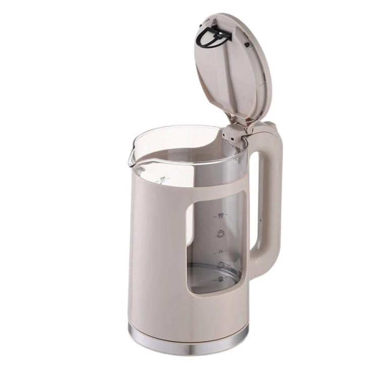 Feel-Maestro Czajnik elektryczny szklany 1,7l  2200W  MR-065-BEIGE