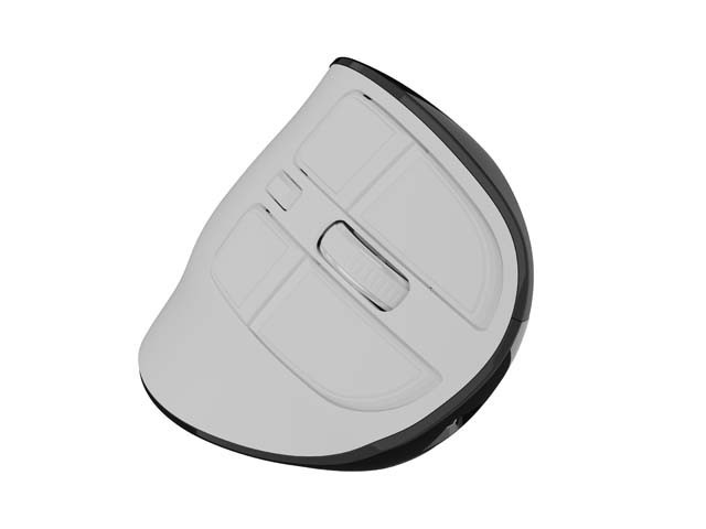 Natec Mysz wertykalna NATEC EUPHONIE PRO 4000DPI biała