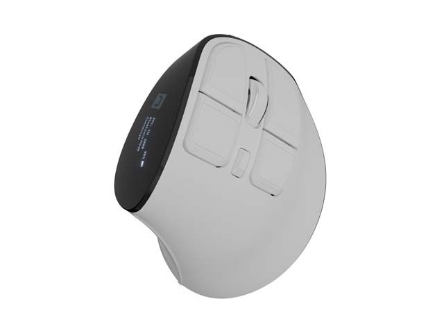 Natec Mysz wertykalna NATEC EUPHONIE PRO 4000DPI biała