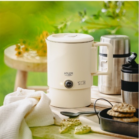 Adler Czajnik turystyczny 0,8 l beżowy AD 1388