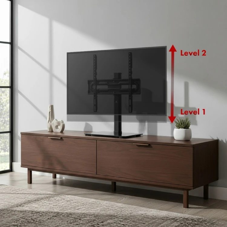 Maclean Uniwersalny stojak, max 35kg MC-132 na szafke RTV, obrót 20 stopni, dla TV 32-55''