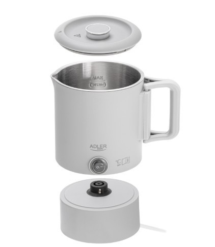 Adler Czajnik turystyczny 0,8 l szary          AD 1388