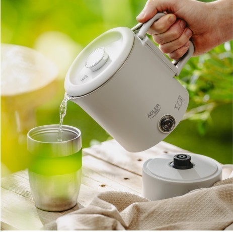 Adler Czajnik turystyczny 0,8 l szary          AD 1388