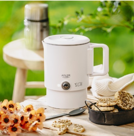 Adler Czajnik turystyczny 0,8 l biały AD 1388