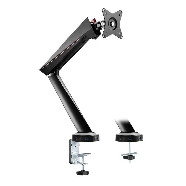LogiLink Uchwyt do monitora 17-32 cale, gamingowy, gazowy
