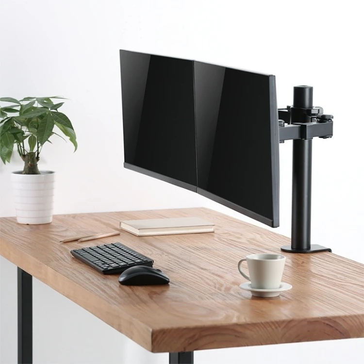 LogiLink Uchwyt na 2 monitory,17 -32 cale, ramie 380mm,2x12kg