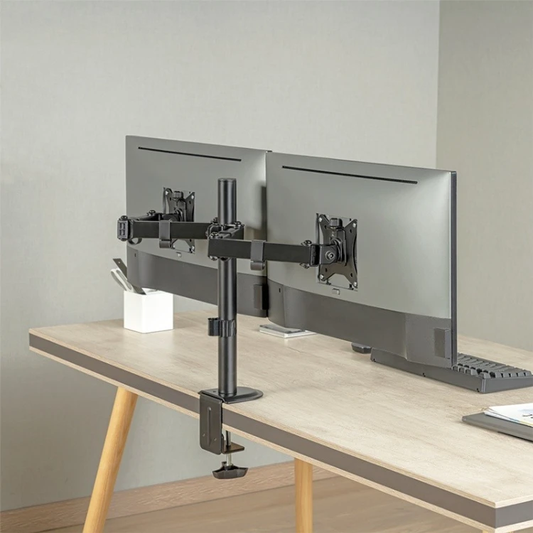 LogiLink Uchwyt na 2 monitory 17-32 cale, max 2x9kg