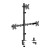 LogiLink Uchwyt na 3 monitory, 17-27 cale ,max 10kg na ramie