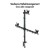 LogiLink Uchwyt na 3 monitory, 17-27 cale ,max 10kg na ramie