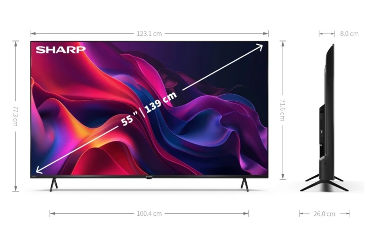 Sharp Telewizor LED 70 cali 70GK4745E
