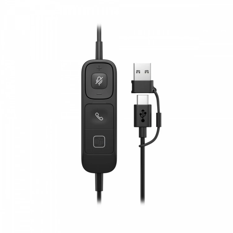 POLY Słuchawki Mission 625 Stereo Leatherette  C01C6AA#AC3